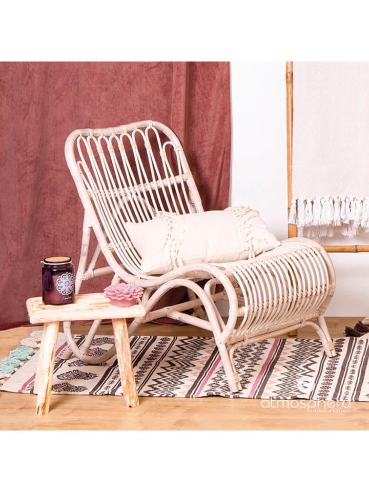 Atmosphera Créateur d'intérieur Holzhocker in beige günstig kaufen onesize