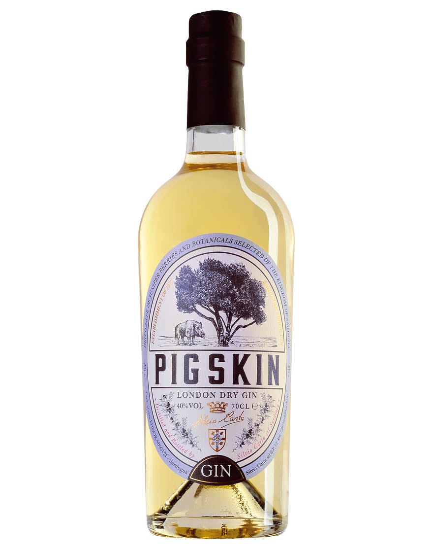 London Dry Gin Pigskin Silvio Carta 0,7 ℓ