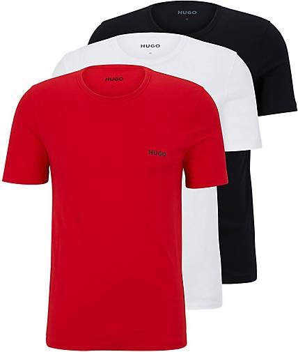 HUGO T-Shirt T-SHIRT RN TRIPLET P 10217251 01 3er Pack