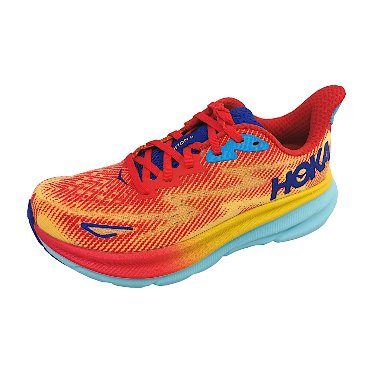 Hoka W Clifton 9 1127896B Mehrfarbig Cerise/ Cloudless