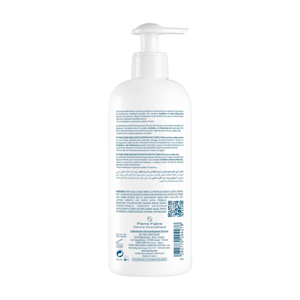 Ducray Ictyane Crème Corps 400 ml Crème corps