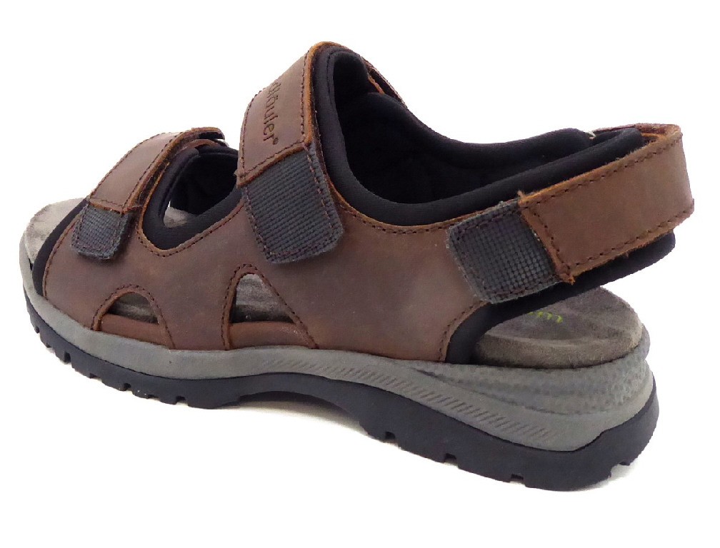 WALDLÄUFER Komfort Sandalen braun
