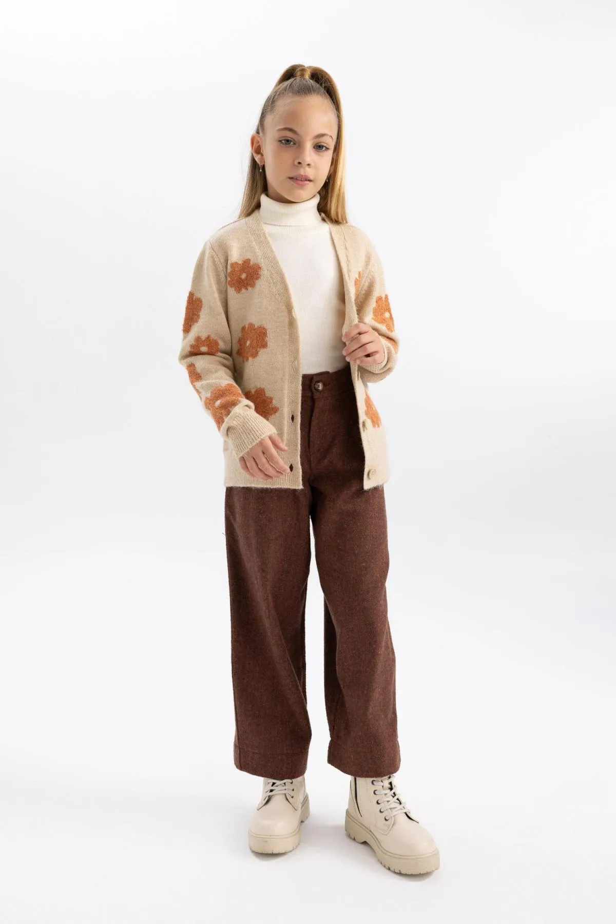 DeFacto  Ovale Mädchenhose mit weitem Bein