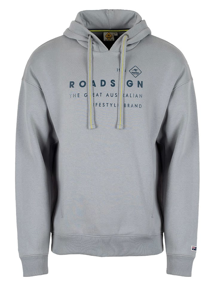 Roadsign Hoodie in Grau günstig kaufen