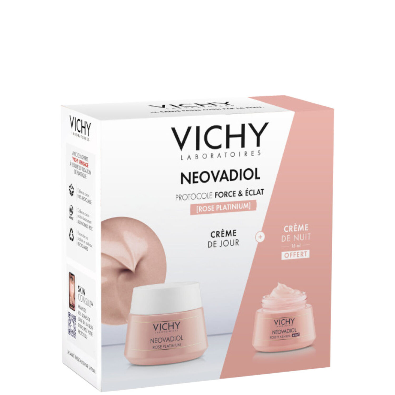Vichy Neovadiol Coffret Crème Jour Rose Platinium + Crème de Nuit