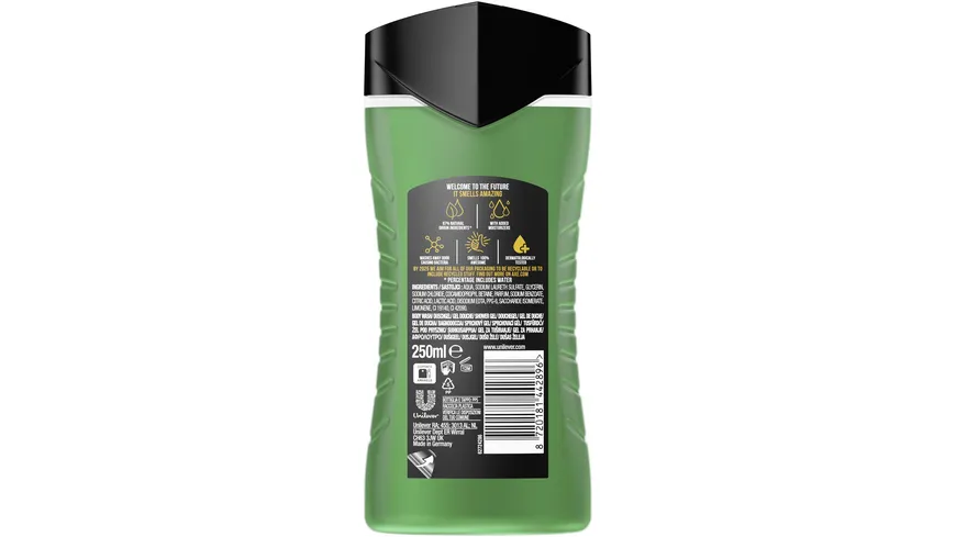 AXE 3-in-1 Duschgel & Shampoo Jungle Fresh 250 ml