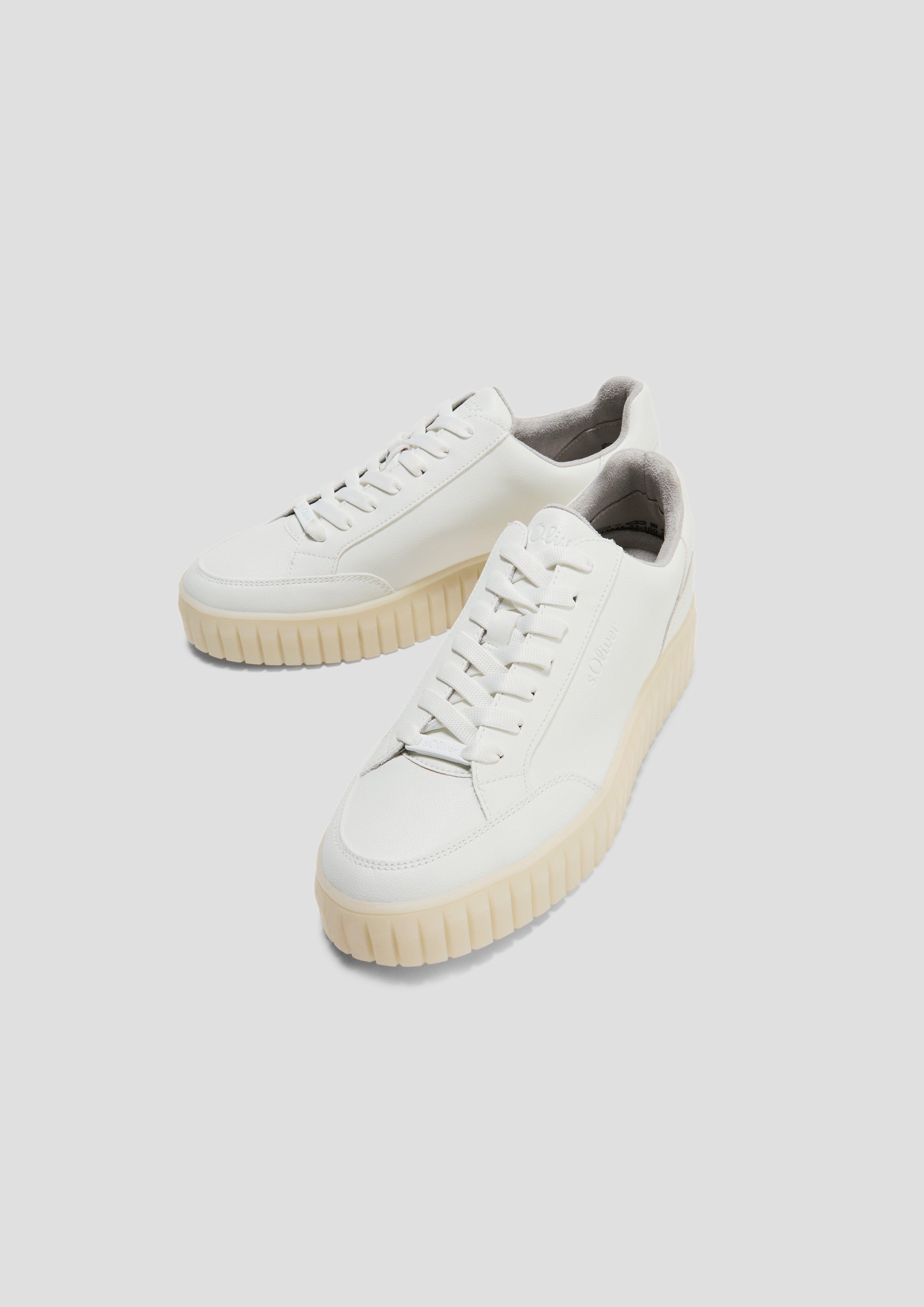 Sneaker mit Plateausohle  6008850-100