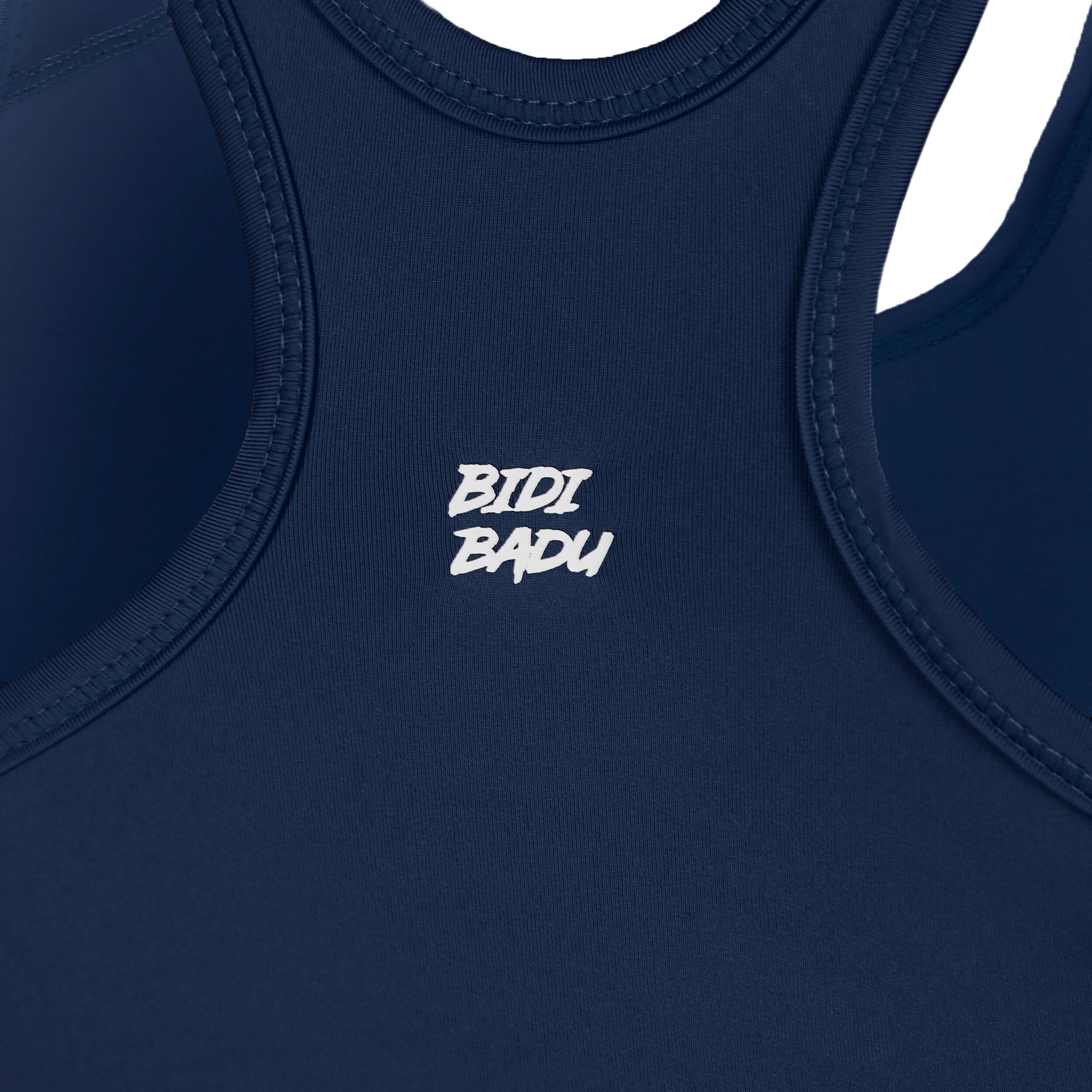 Crew Medium Support Sport-BH Damen - Dunkelblau