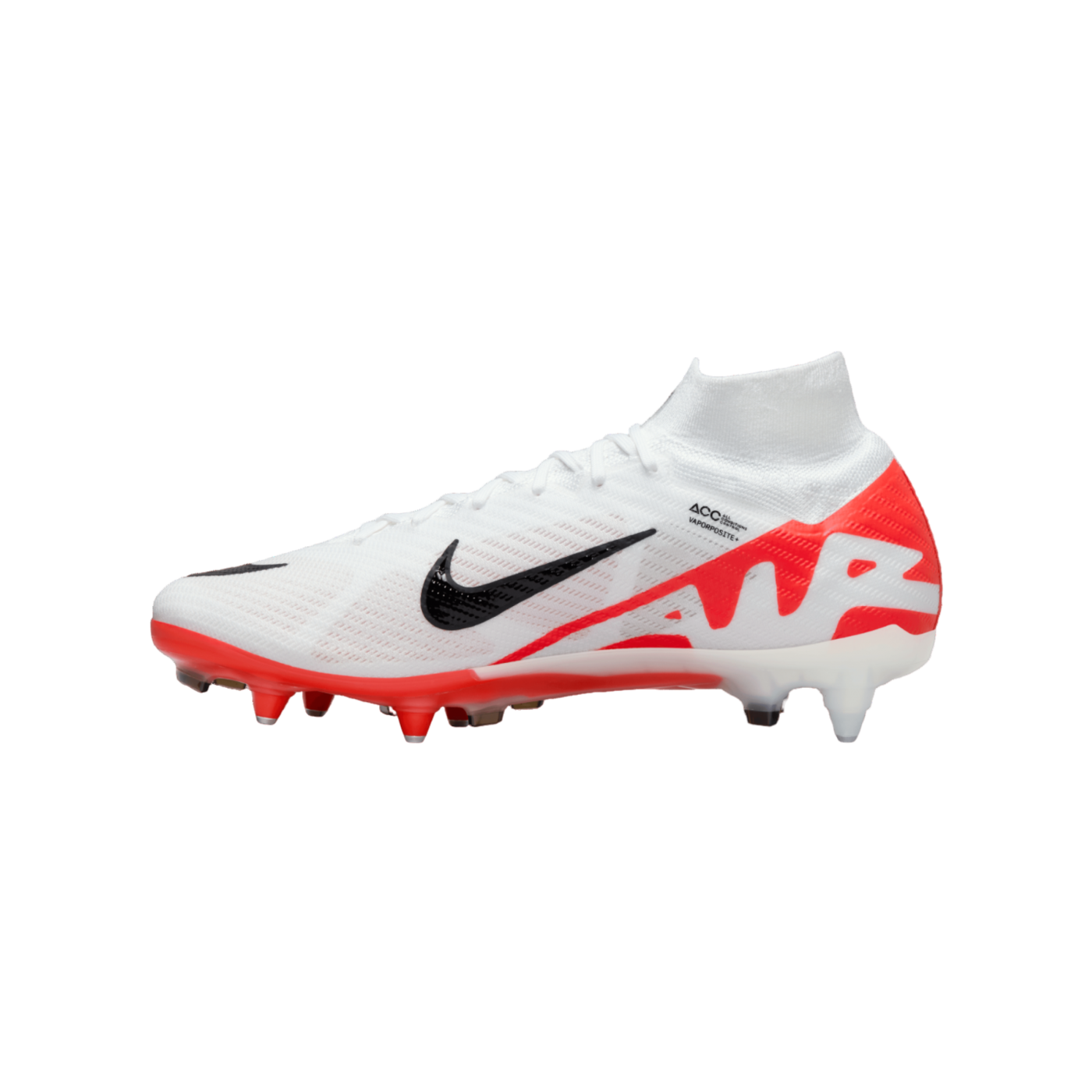 Nike Air Zoom Mercurial Superfly IX Elite SG-Pro AC Rot Weiss Schwarz F600