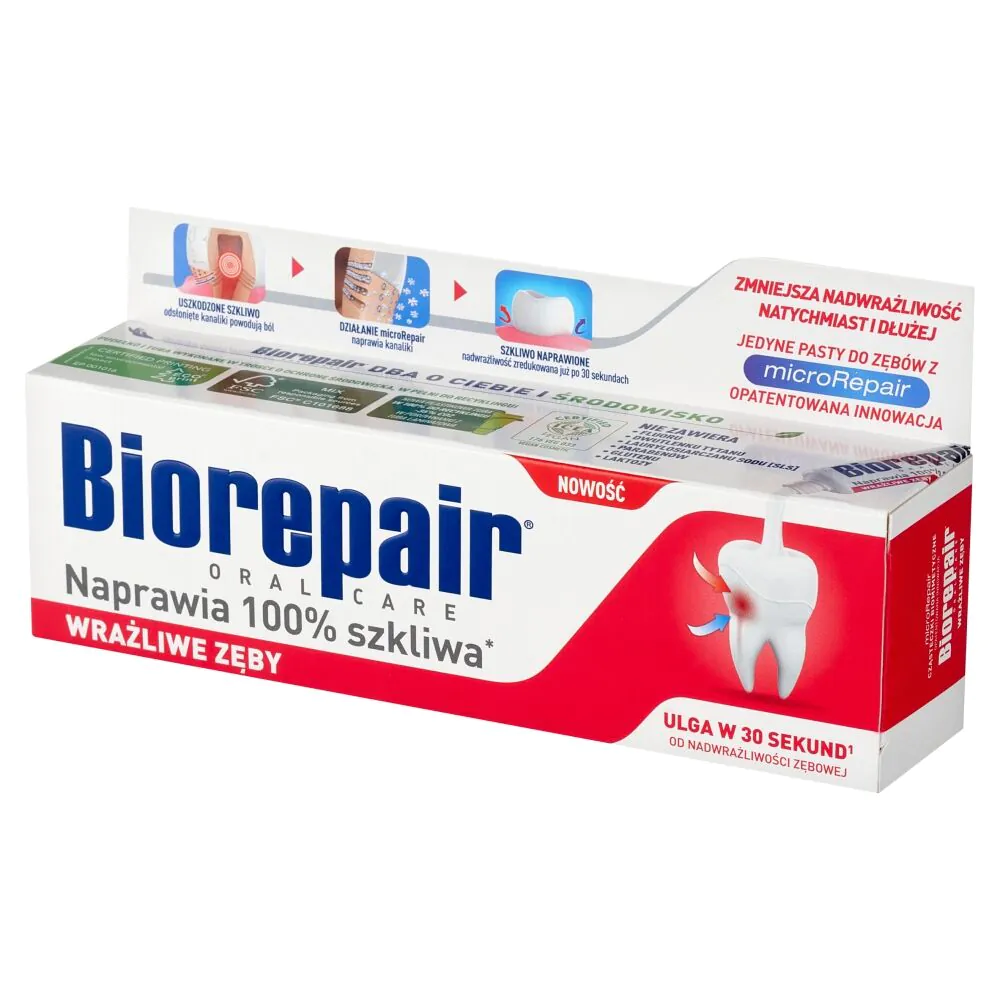 Biorepair Tandpasta Følsomme Tænder
