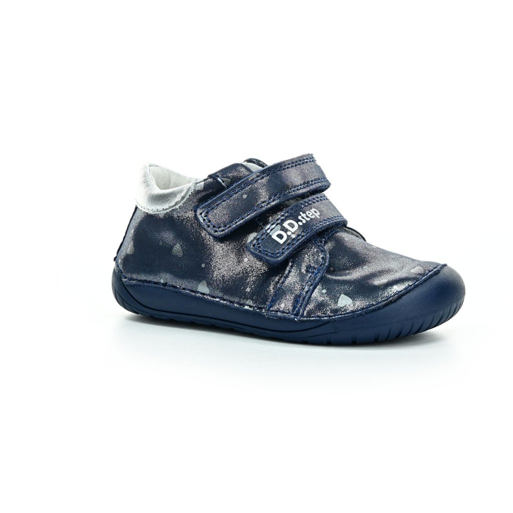D.D.Step S070-42189 Royal Blue Barfußstiefeletten