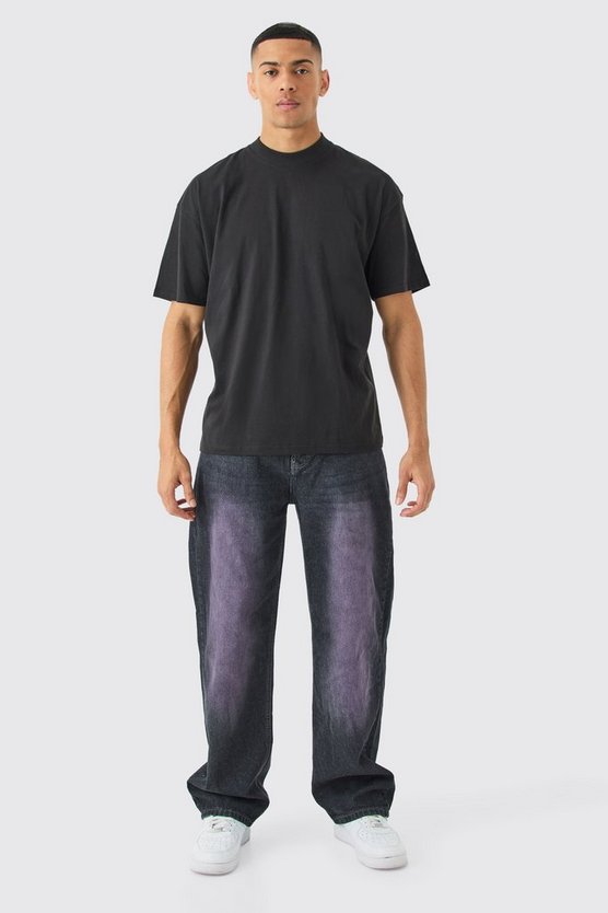 Oversize T-Shirt mit Official Print