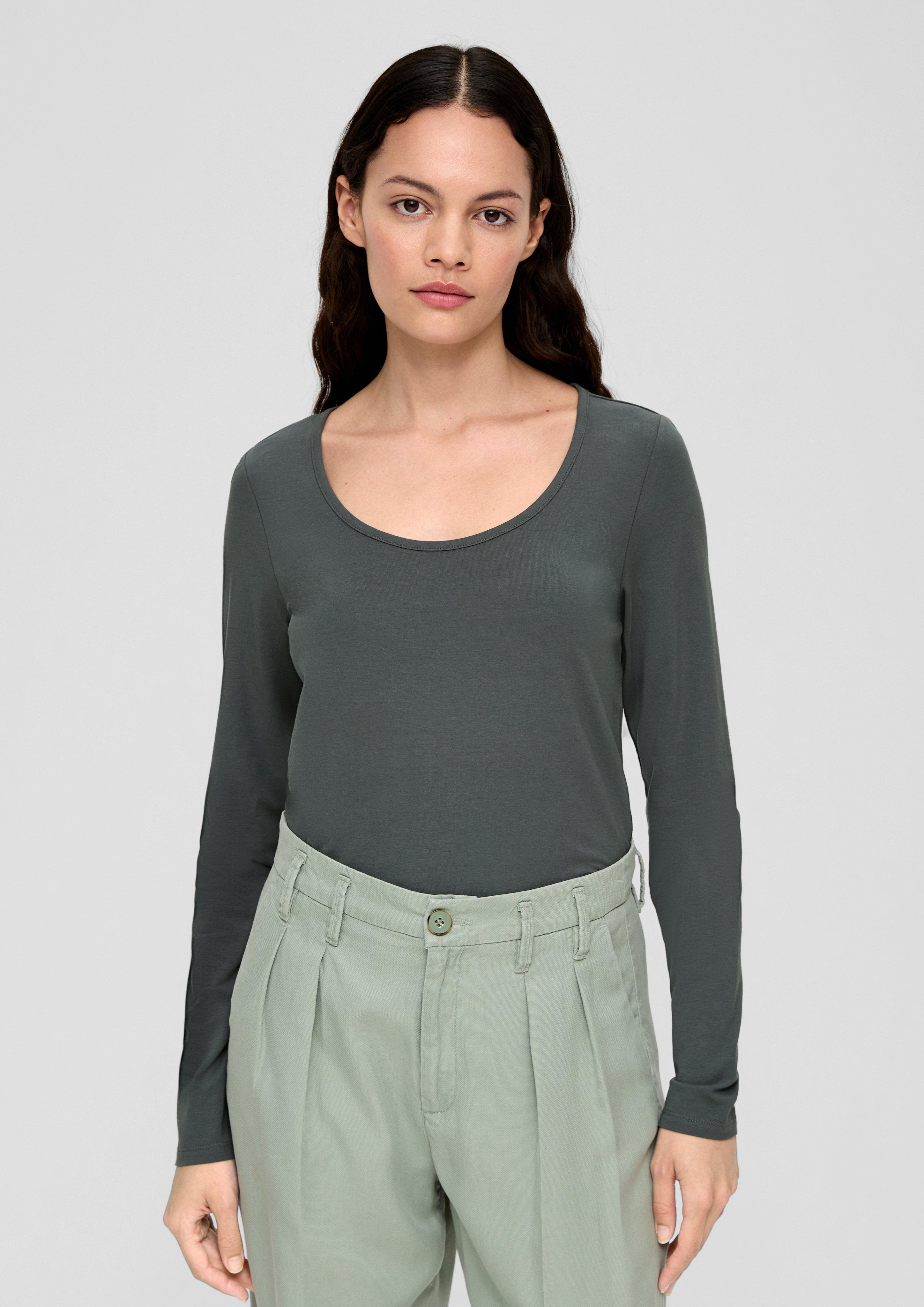Longsleeve aus Baumwollstretch  2135961-7909