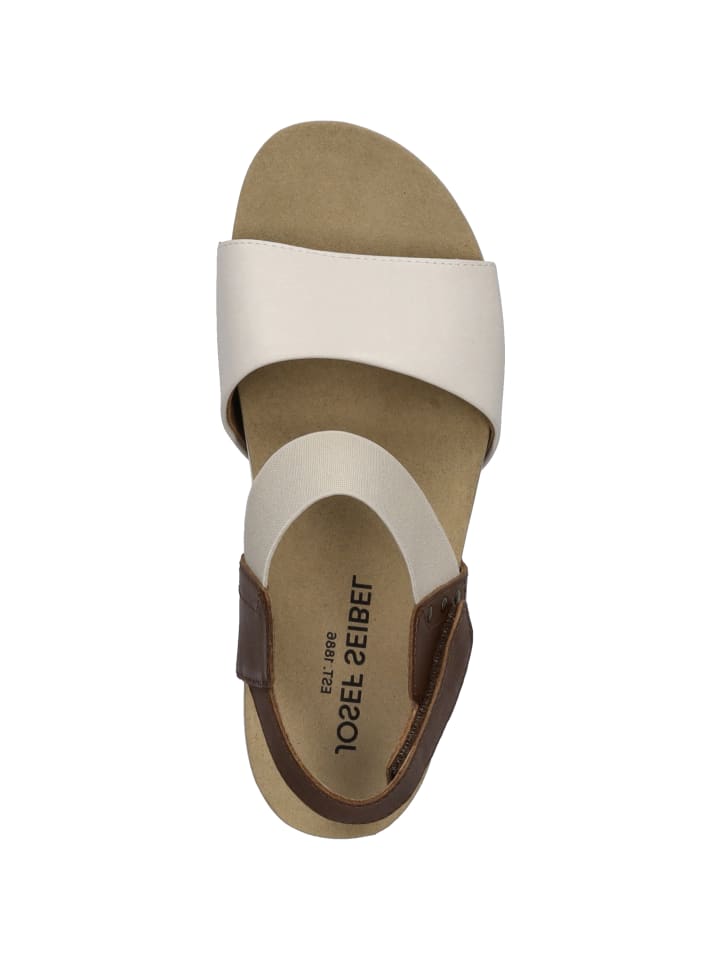 Josef Seibel Sandale Quinn 09 in creme-kombi günstig kaufen