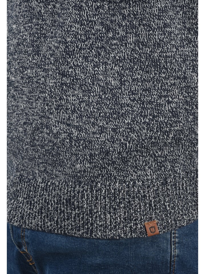 INDICODE Kapuzenpullover IDLynde 35419MM Strickpulli aus Feinstrick in dunkelblau günstig kaufen