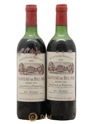 Château de Bel-Air  1975 - Lot de 2 Bouteilles
