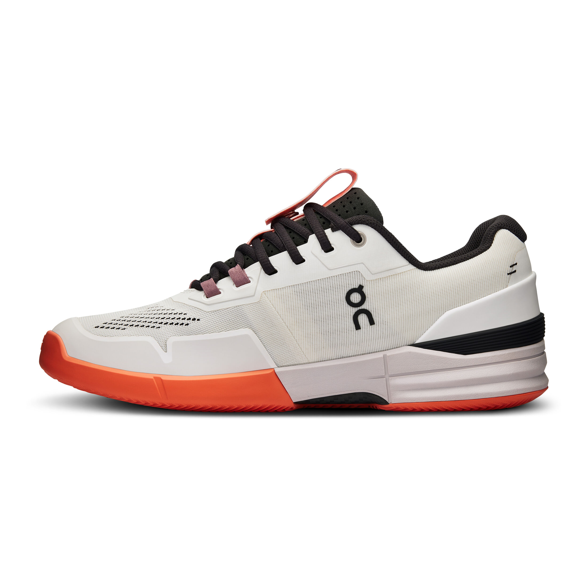 The Roger Pro Sandplatzschuh Herren - Weiß, Orange