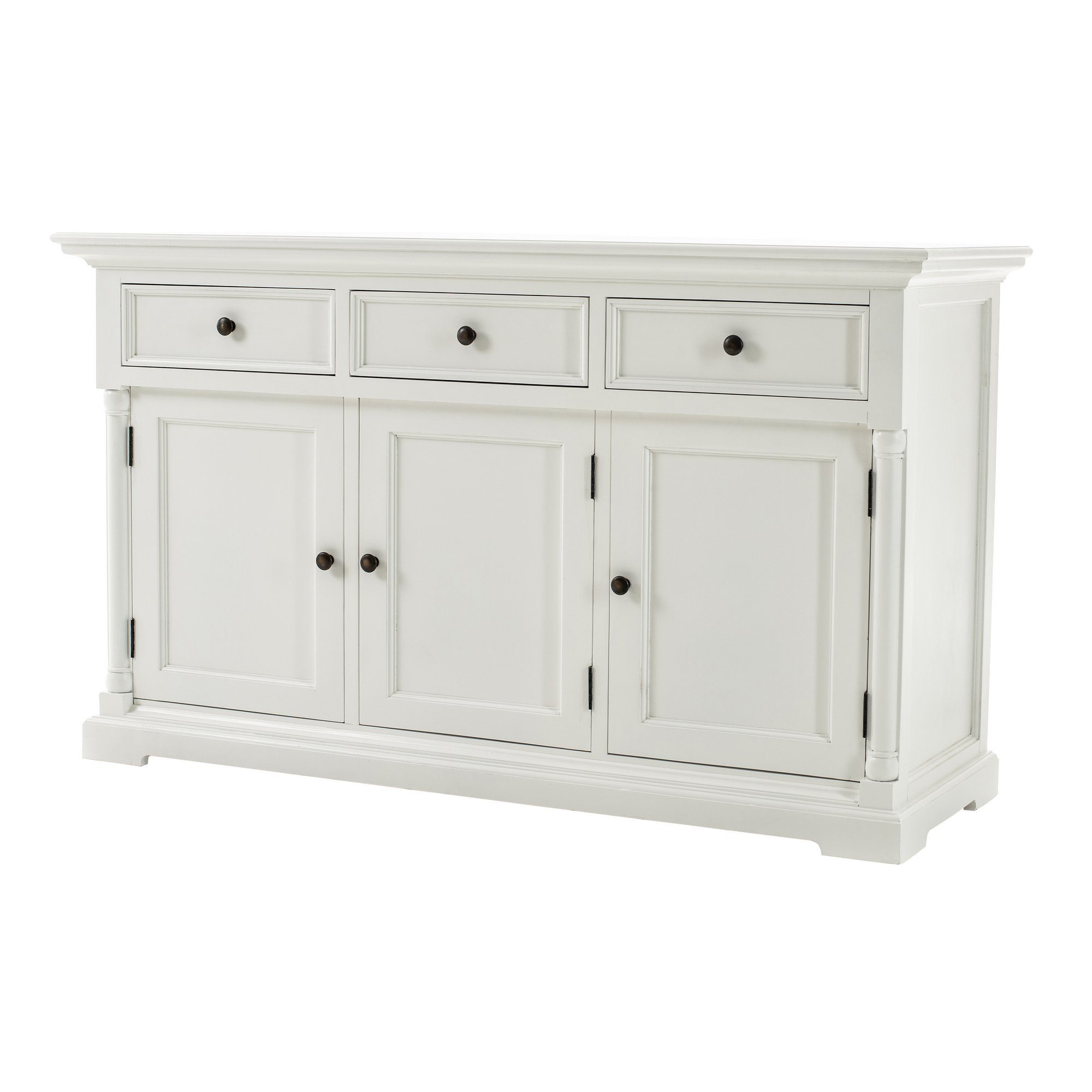 Novasolo Buffet Provence Klassisches Sideboard mit 3 Türen