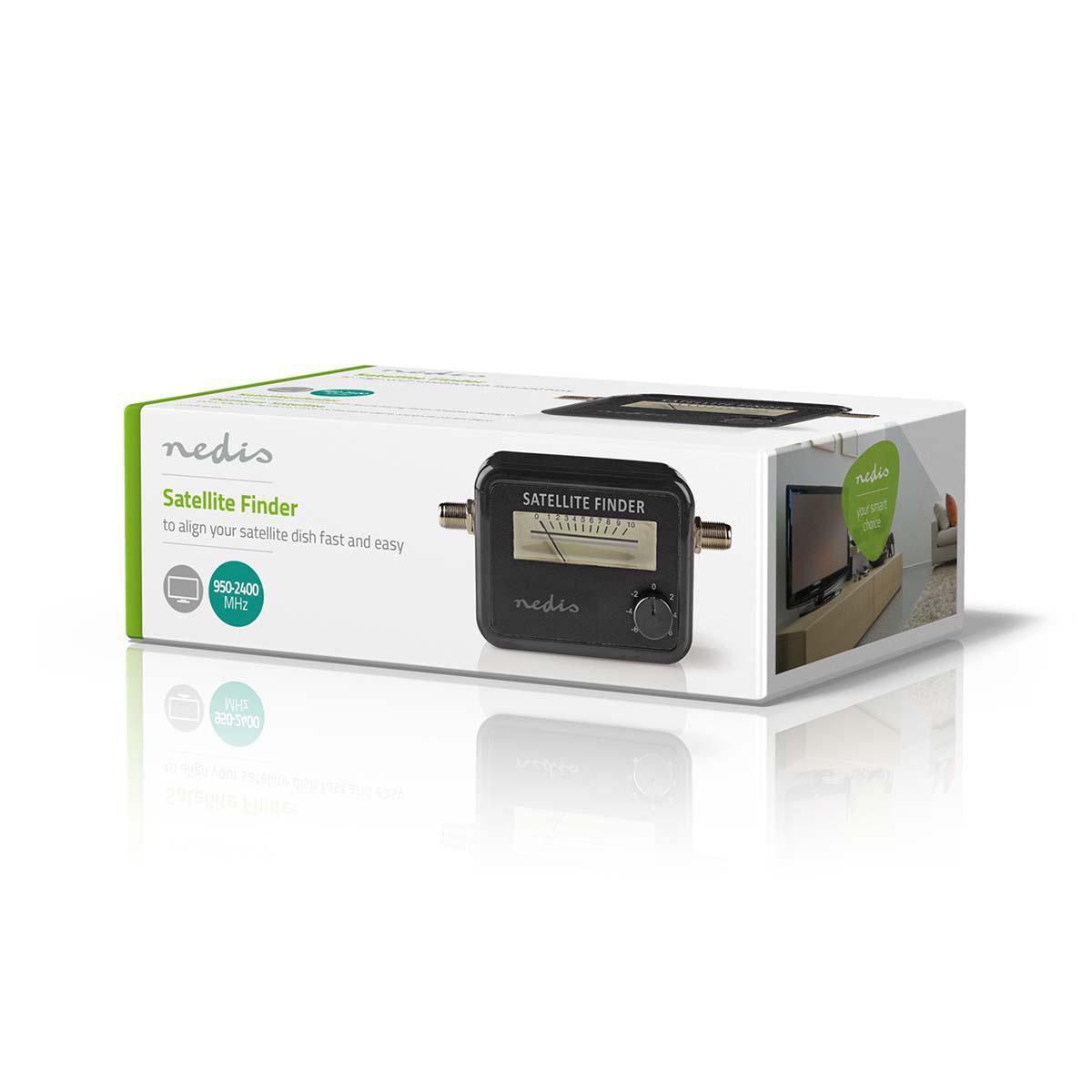 Nedis SFIND100BK Satellitensignalstärke