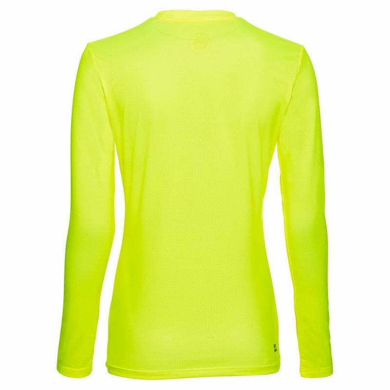 BIDI BADU Pia Tech Roundneck Longsleeve Tennisshirt Damen