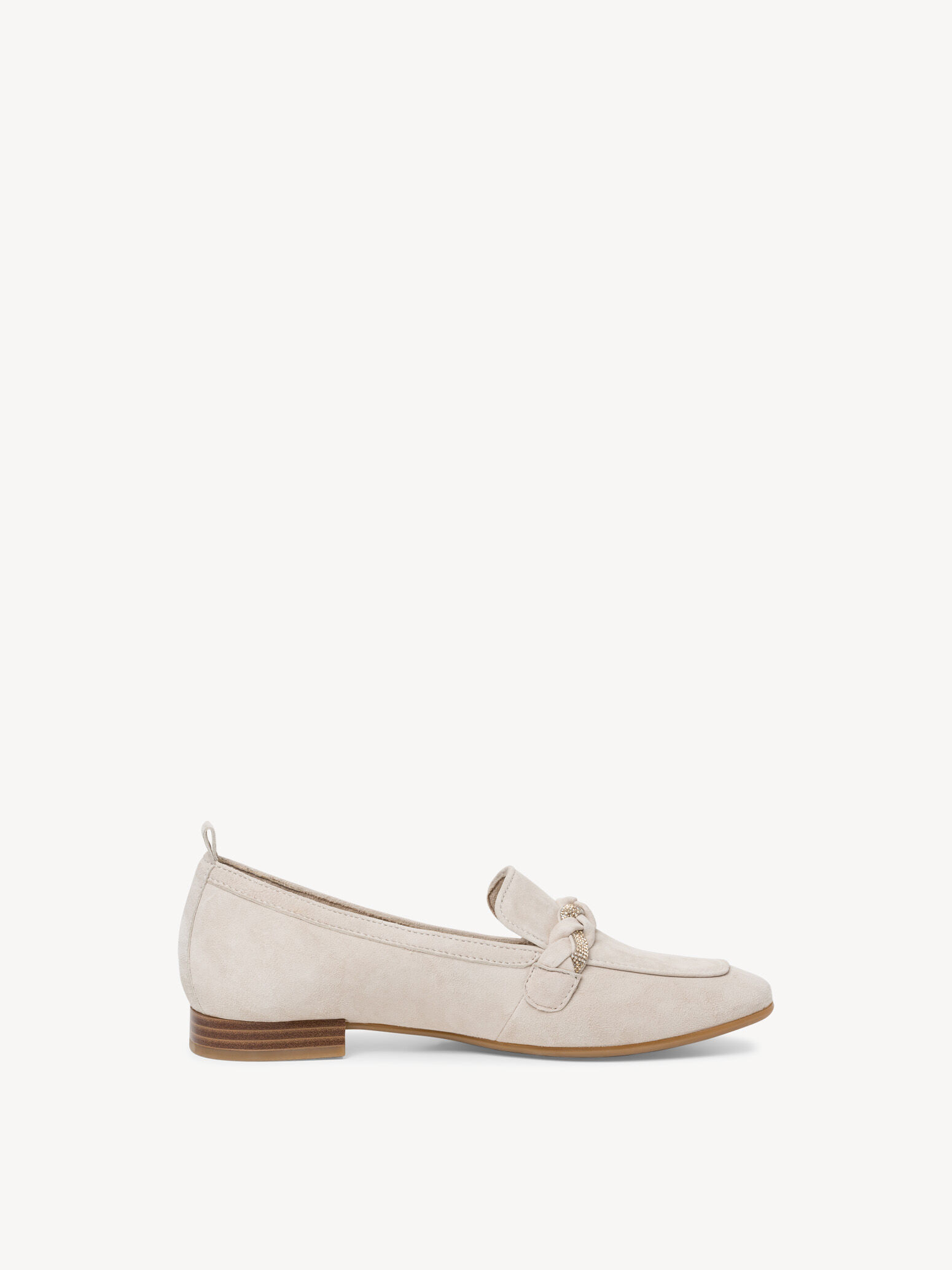 Slipper en cuir - beige