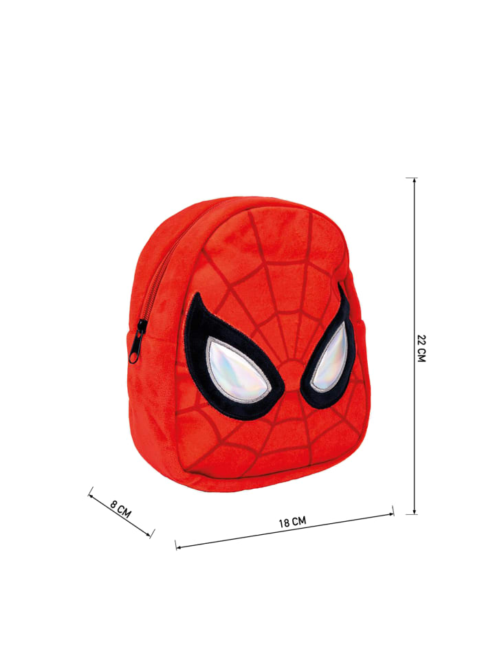 Spiderman Rucksack Kindergarten in Rot günstig kaufen onesize