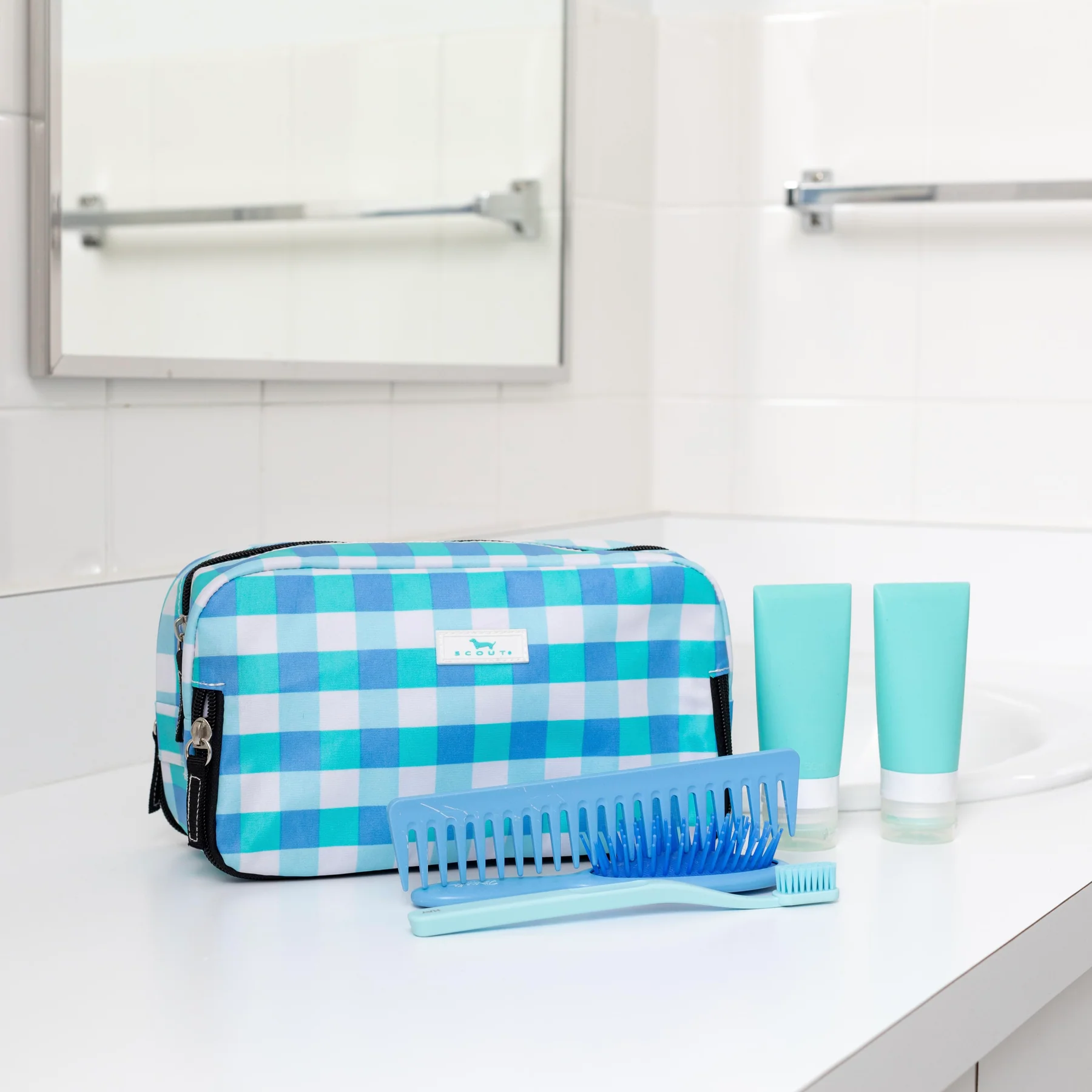 3-Zip Toiletry Bag Medium 3-Way