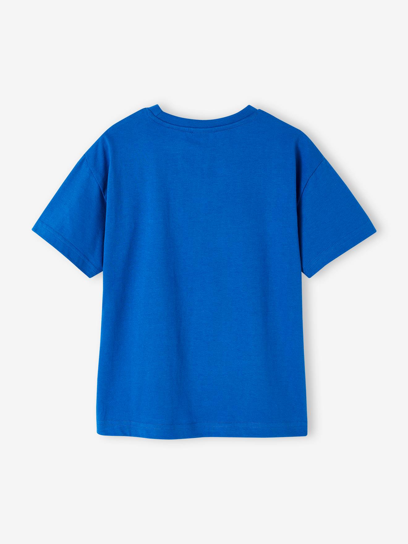 Super Mario Kinder T-Shirt SUPER MARIO - elektrisch blau