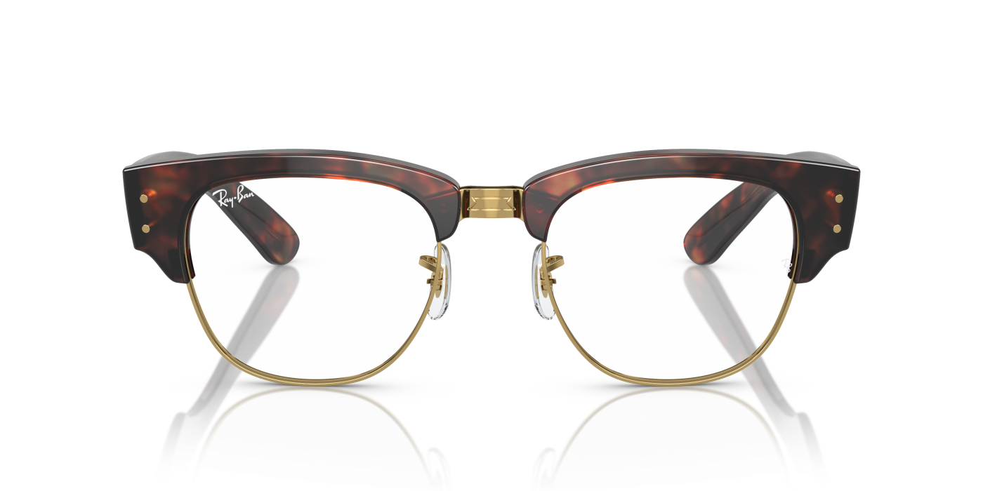 MEGA CLUBMASTER OPTICS - Lucido Tartarugato su Oro