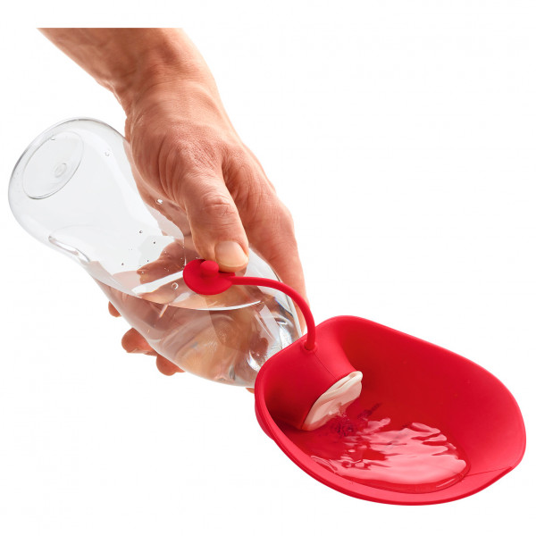 Hunter - Outdoor Drinking Bottle with Silicone Bowl List - Hundezubehör
