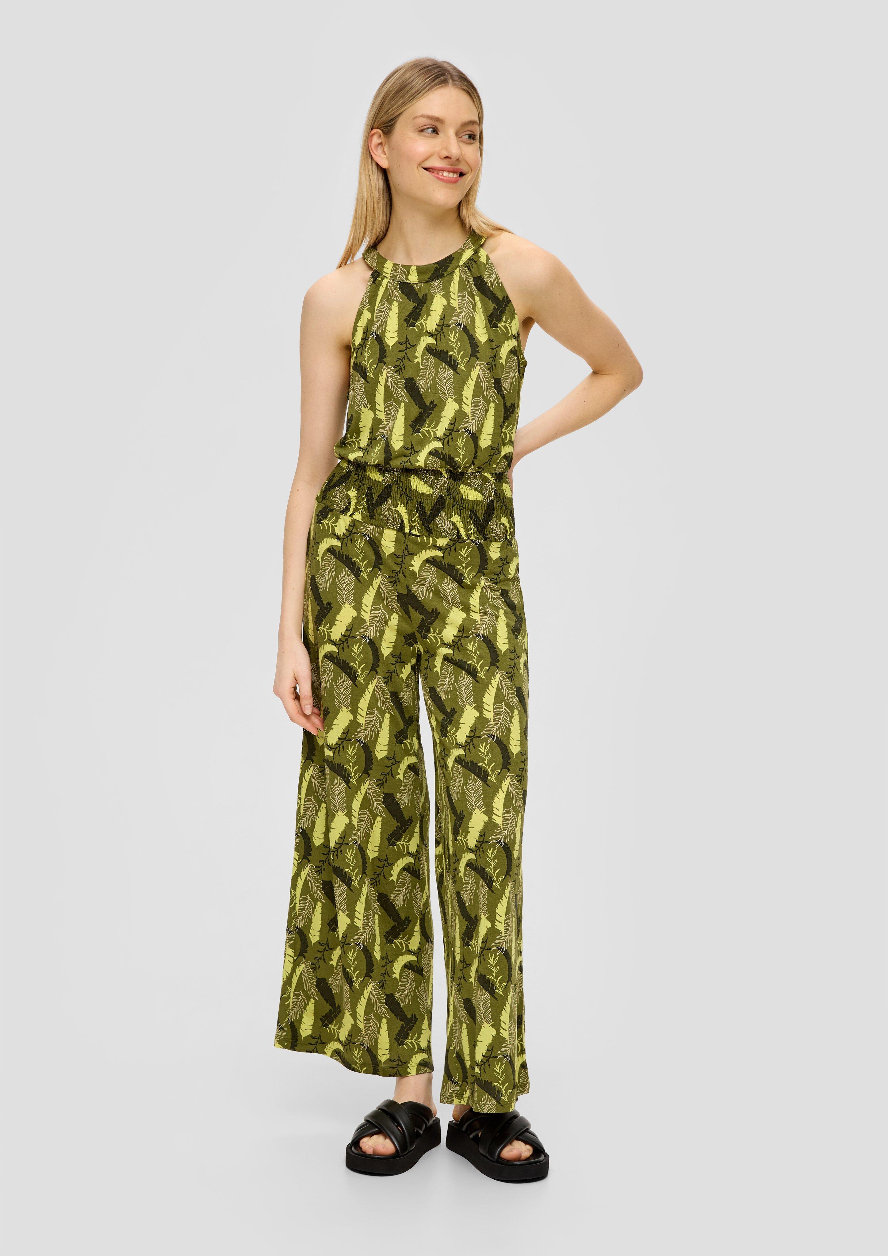 Jumpsuit mit All-over-Print  6009046-78A3