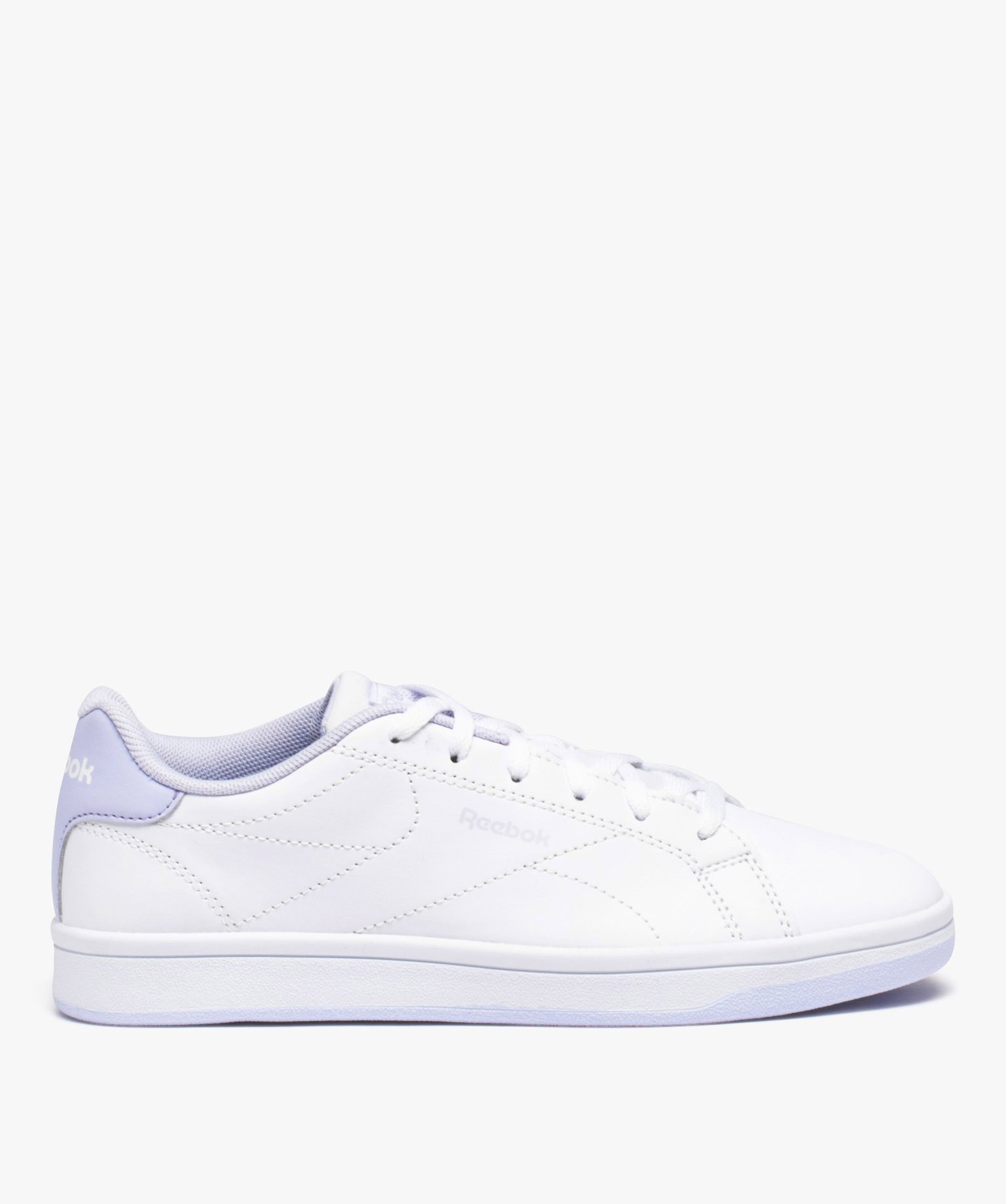 Baskets femme unies et classiques à lacets - Reebok blanc | GEMO