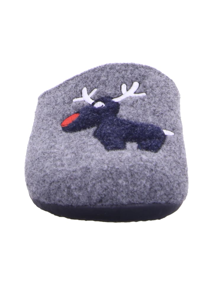 Scandi Pantoffel in grau günstig kaufen