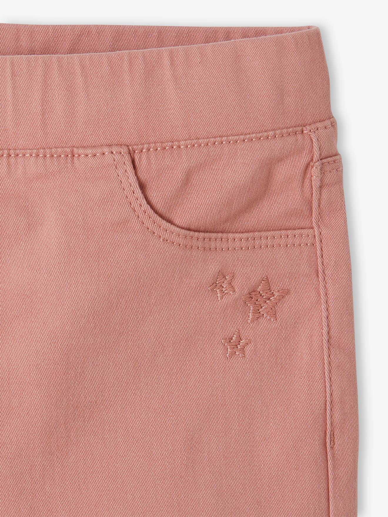 Vertbaudet Farbige Mädchen Treggings - hellblau