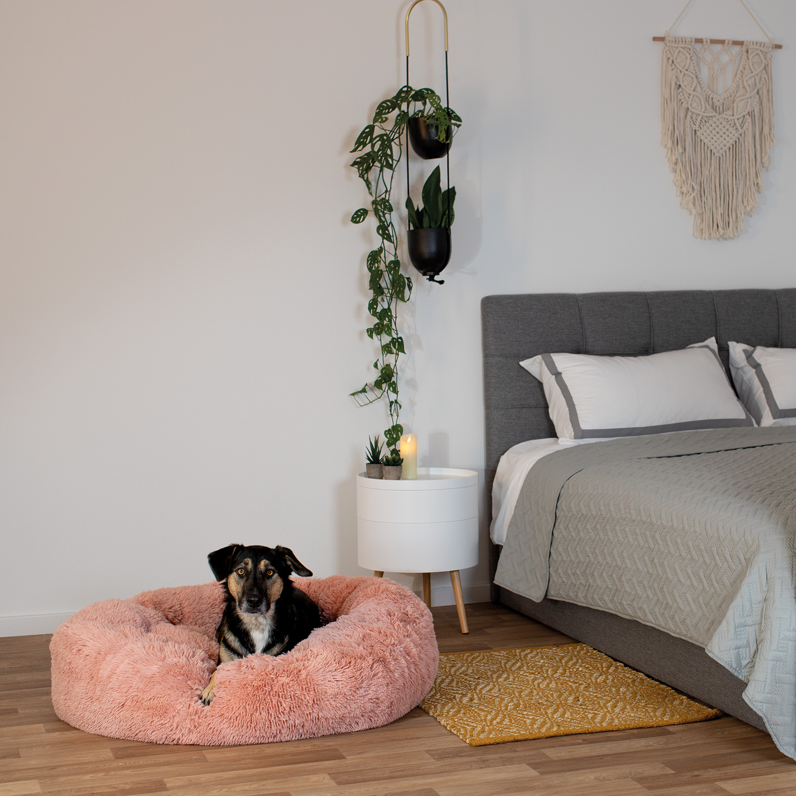 Lionto Hundebetten Lionto Donutbett rosa XXXL