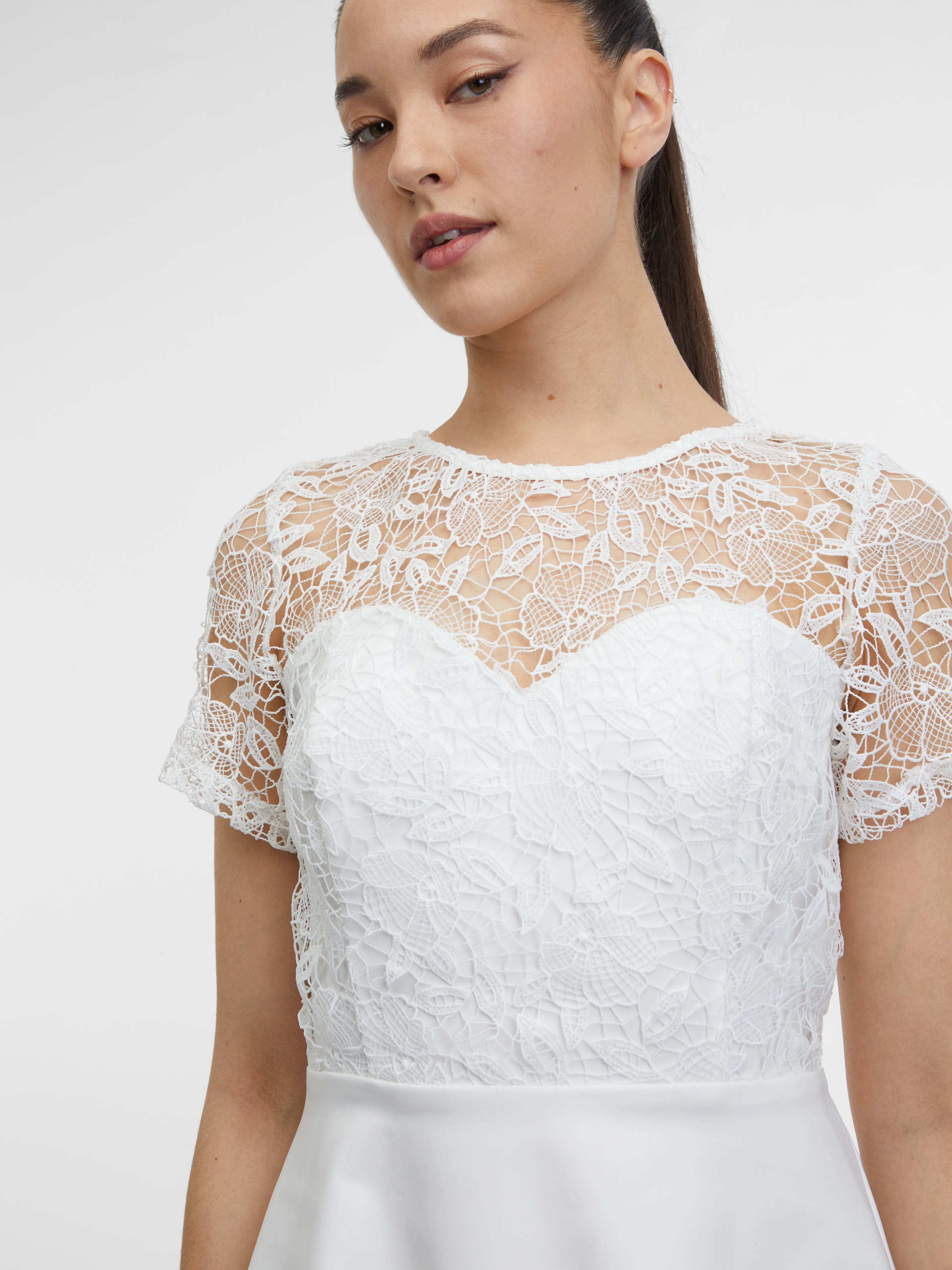 Weißes Damenkleid ORSAY