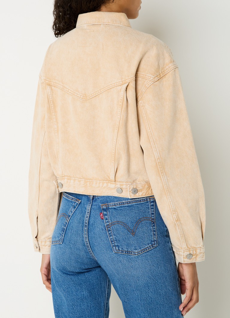 Jachetă Levi's Trucker din denim cu buzunare laterale
