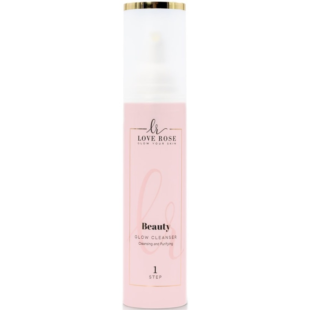 Love Rose Cosmetics Beauty Glow Cleanser Mousse nettoyante