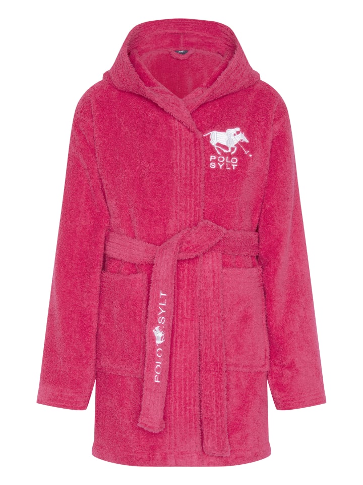 Polo Sylt Bademantel in Pink günstig kaufen 122/128