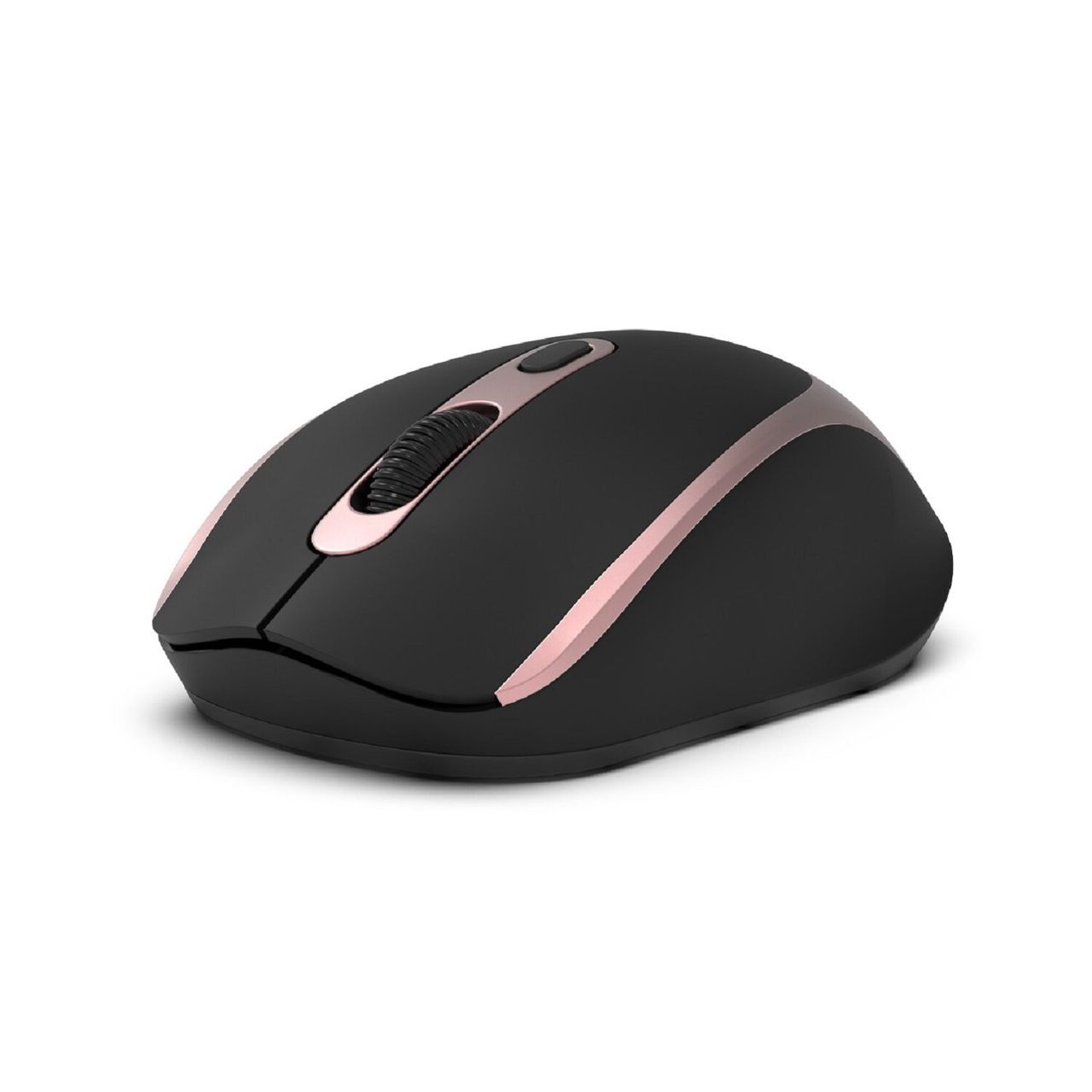 Inca IWM-211RG Wireless Funkmaus Maus Stille Tasten 1600 DPI Optische Auflösung Plug and Play Rosa