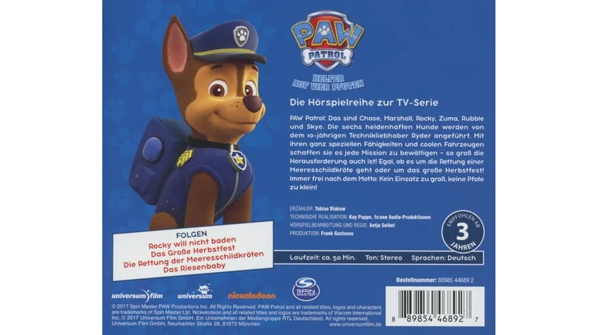 Hörspiel Folge 1: Die Rettung der Meeresschildkröt