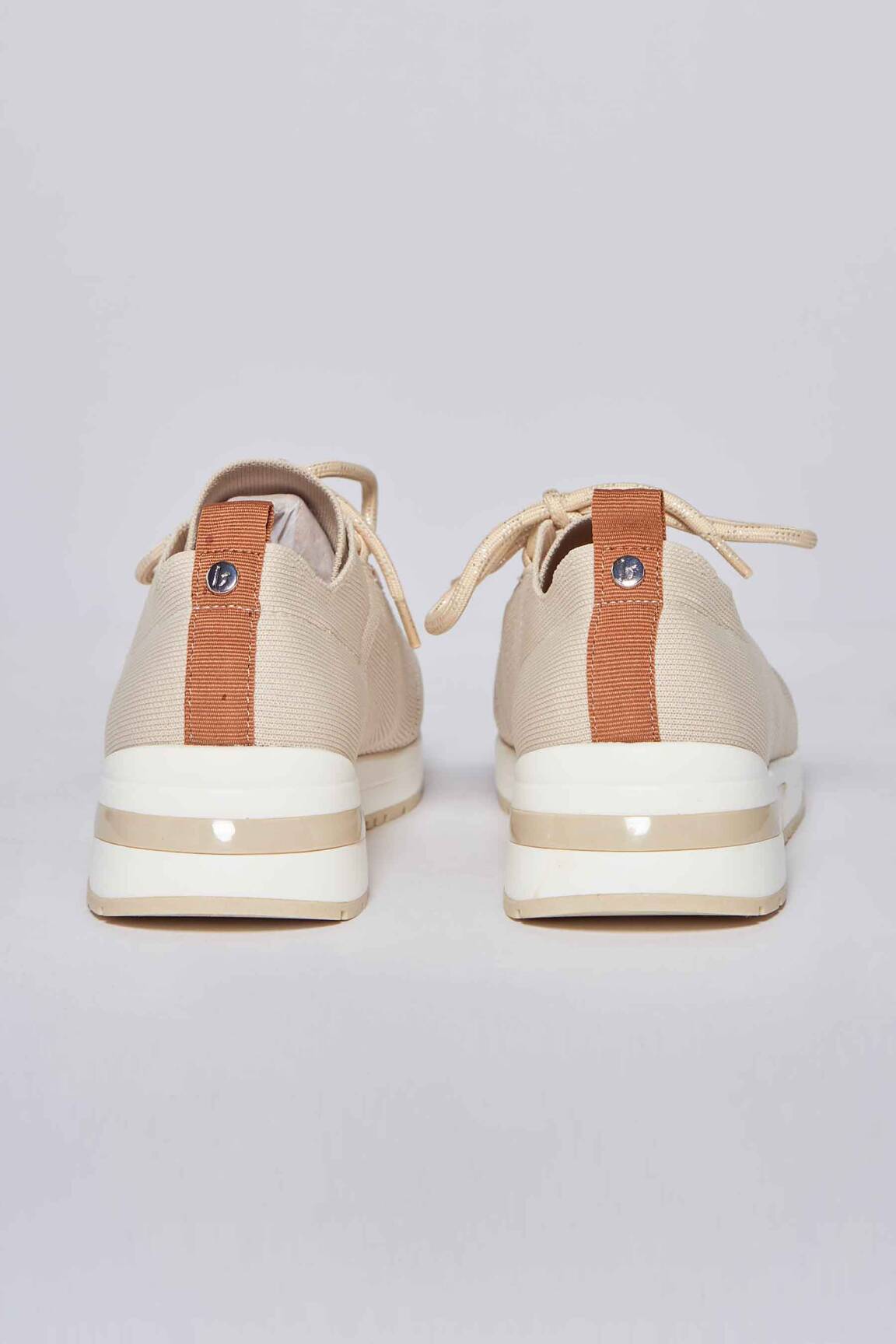 La Strada Baskets Femme couleur beige