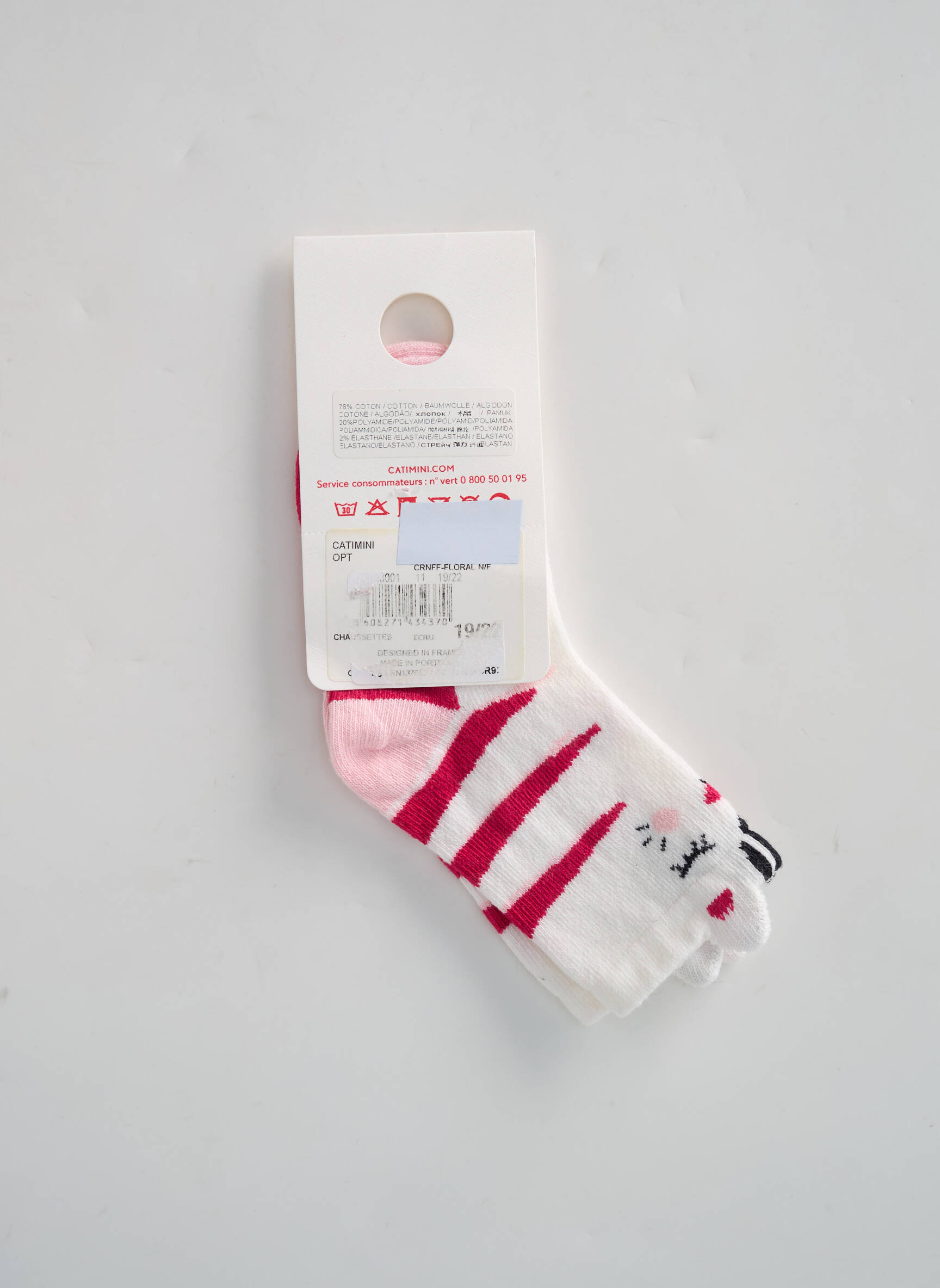 Catimini Chaussette Fille couleur rose
