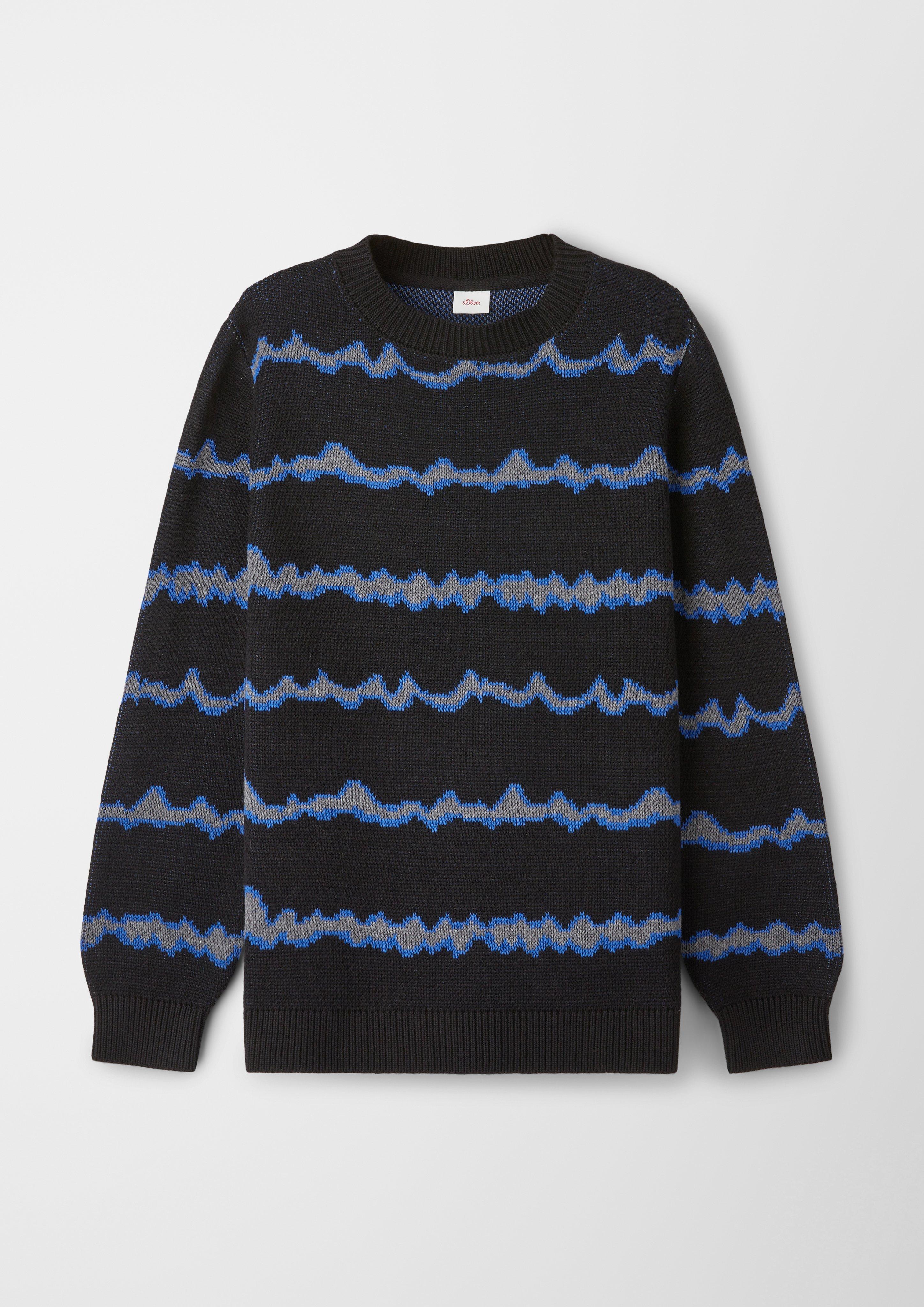 Strickpullover mit Allover-Muster  2123127-99X1