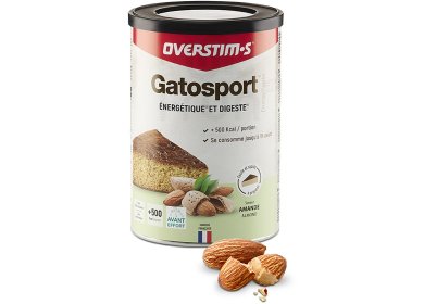 OVERSTIMS Gatosport 400 g - Amande