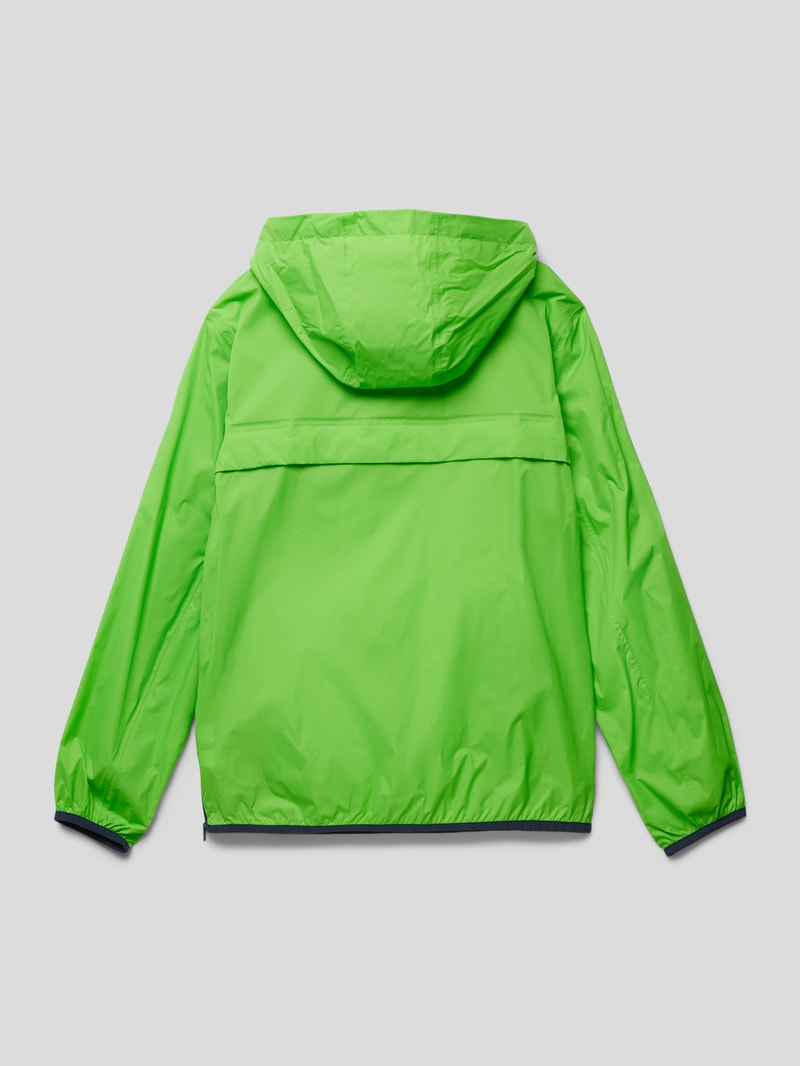 Jacke mit Kapuze Modell 'CHICAGO' in hellgrün