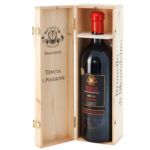2017 Tenuta il Poggione Brunello Doppel-Magnum in Holzkiste