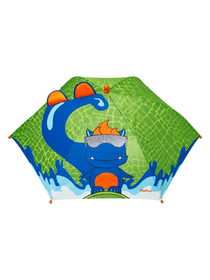Playshoes Regenschirm Dino in Grün günstig kaufen onesize