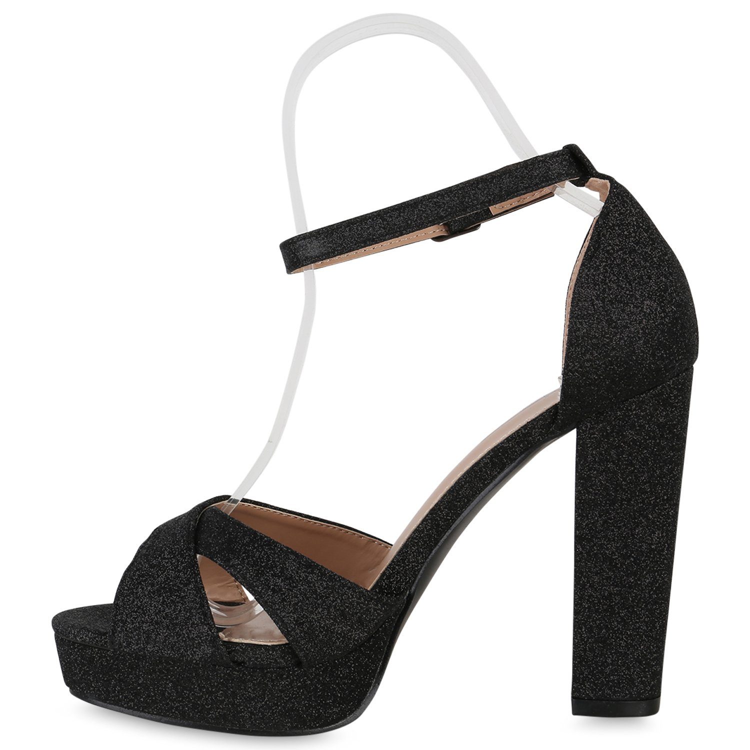 VAN HILL 840097 High-Heel-Sandalette Bequeme Schuhe