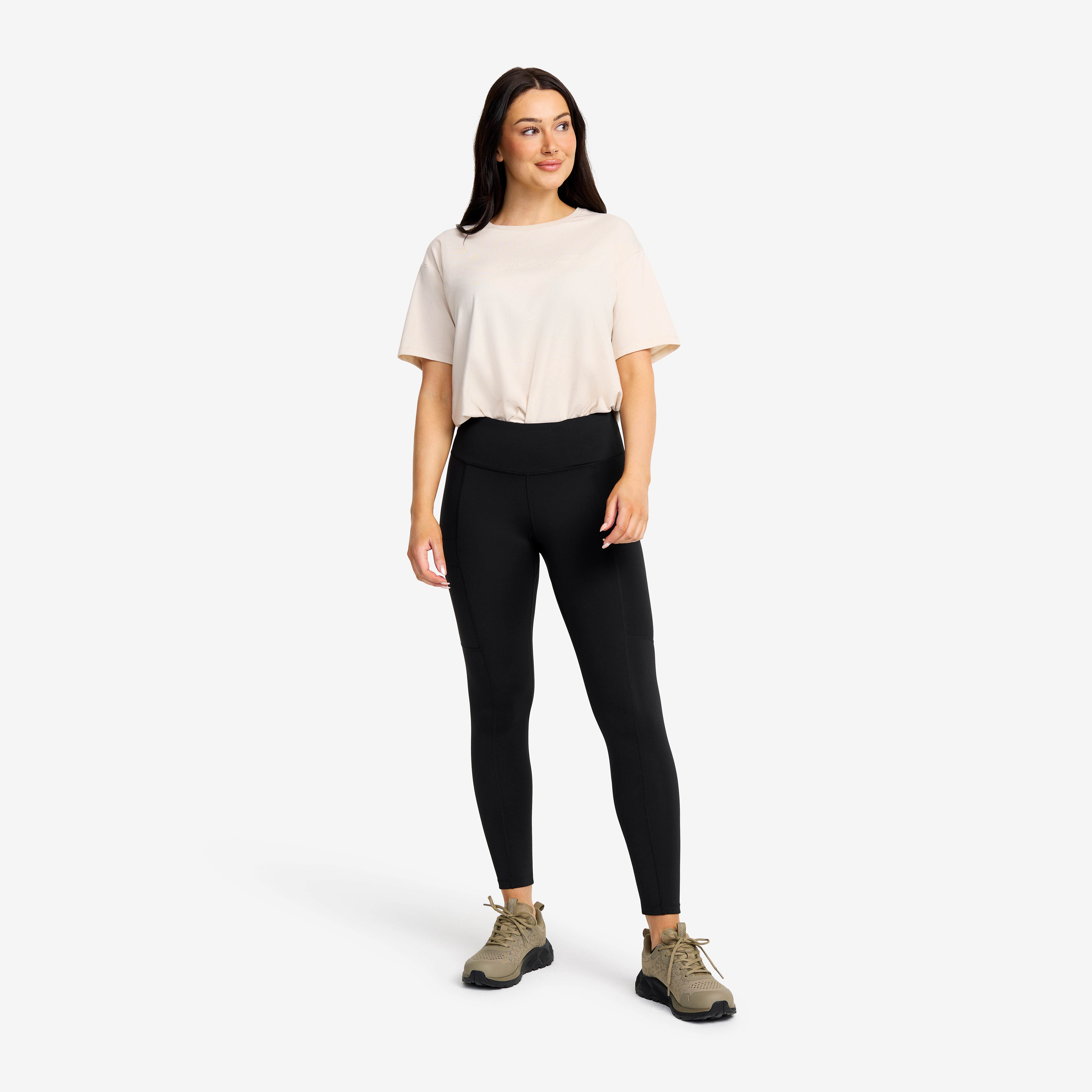 Energy Highwaist Tights Femme Black